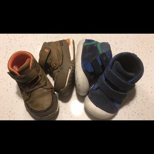 2 pairs of Toddler size 6 high tops